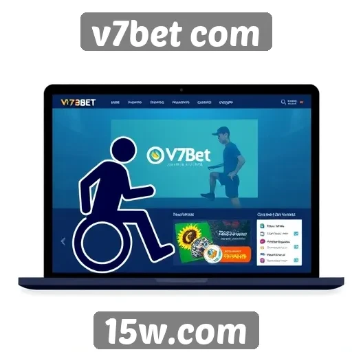 Acessibilidade e navegação do site v7bet com analisadas