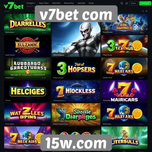 Avaliação dos jogos disponíveis no v7bet