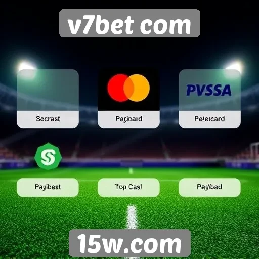 Métodos de pagamento disponíveis na plataforma v7bet com