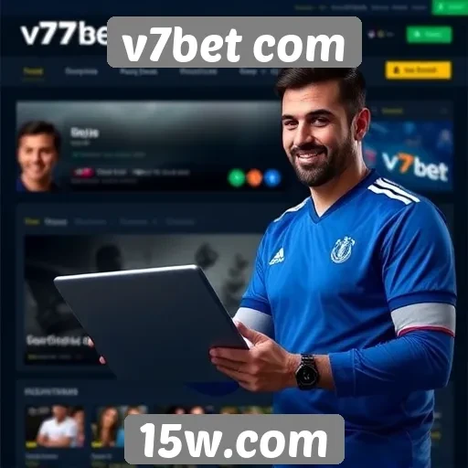 Experiência do usuário no site V7bet com