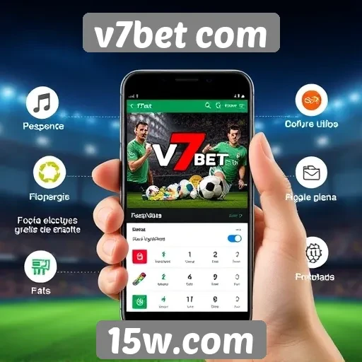 Funcionalidades do aplicativo v7bet
