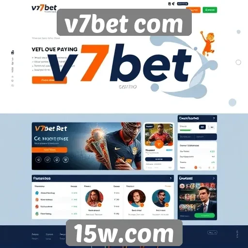 Novidades no design do site V7bet com atraem atenção