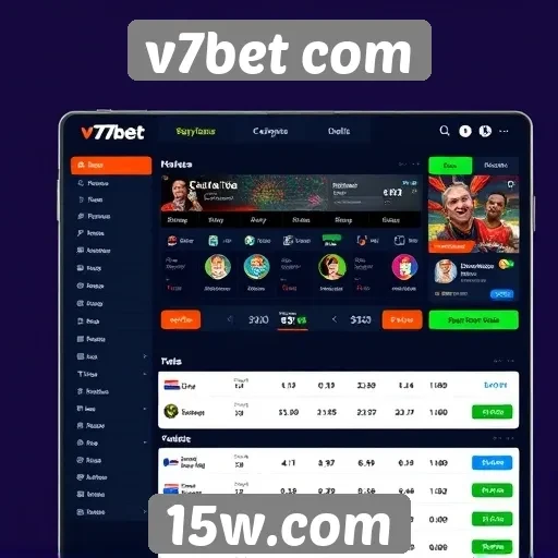 Interface do v7bet com se destaca pela usabilidade